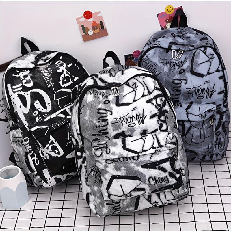 High School College Students Backpack Large Capacity