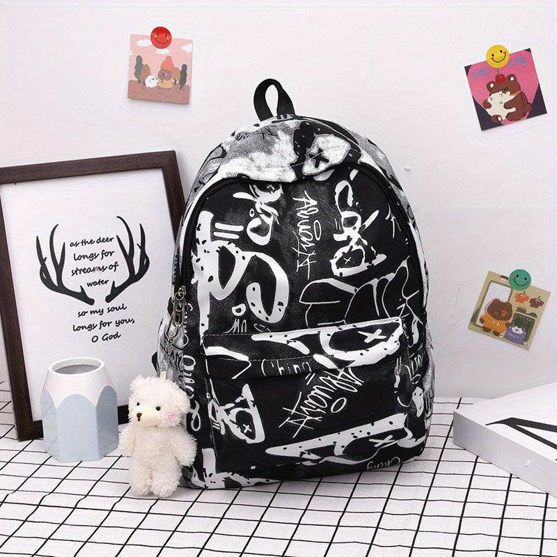 High School College Students Backpack Large Capacity