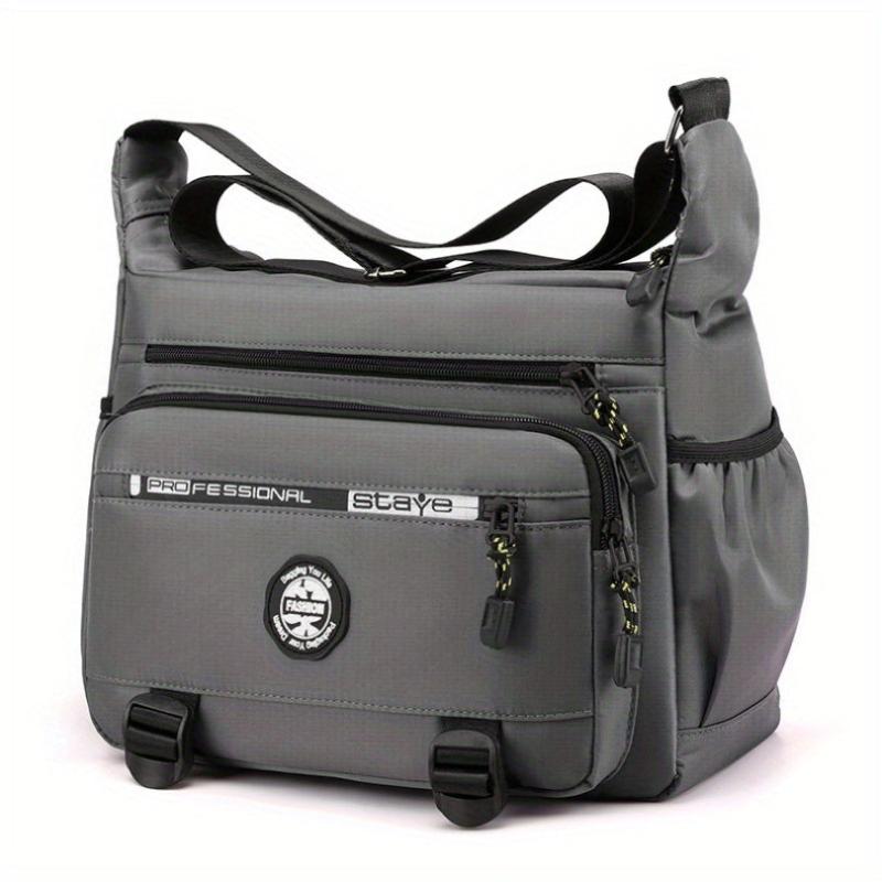 Multifunctional Men's Sling Bag Messenger Bag Large Capacity Single Shoulder Bag