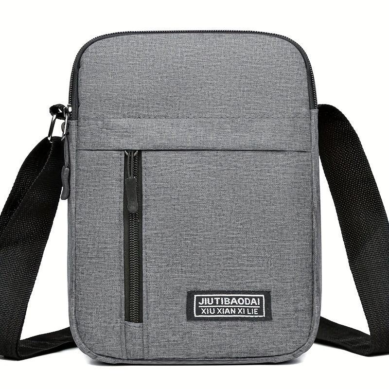 Men's Waterproof Shoulder Bag Small Backpack