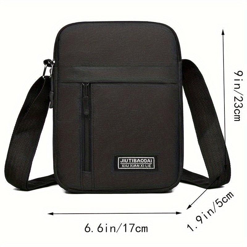 Men's Waterproof Shoulder Bag Small Backpack