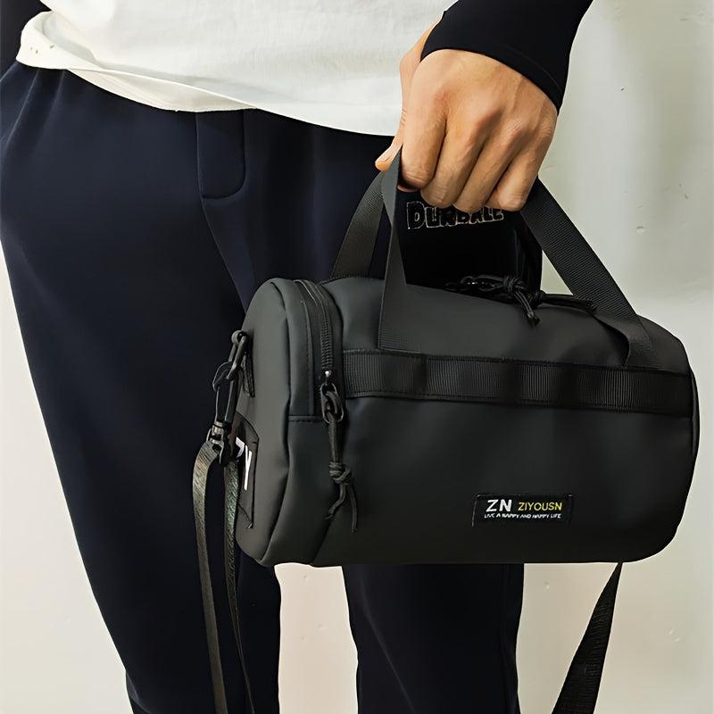 Men's Waterproof Nylon Sling Bag Casual Sports Backpack
