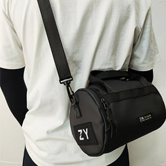 Men's Waterproof Nylon Sling Bag Casual Sports Backpack