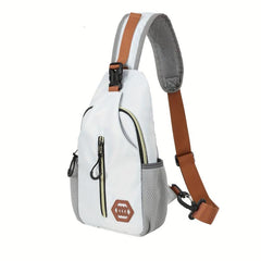 Outdoor Sport Chest Bag Pockets Crossbody Bag Lightweight Sling Backpack
