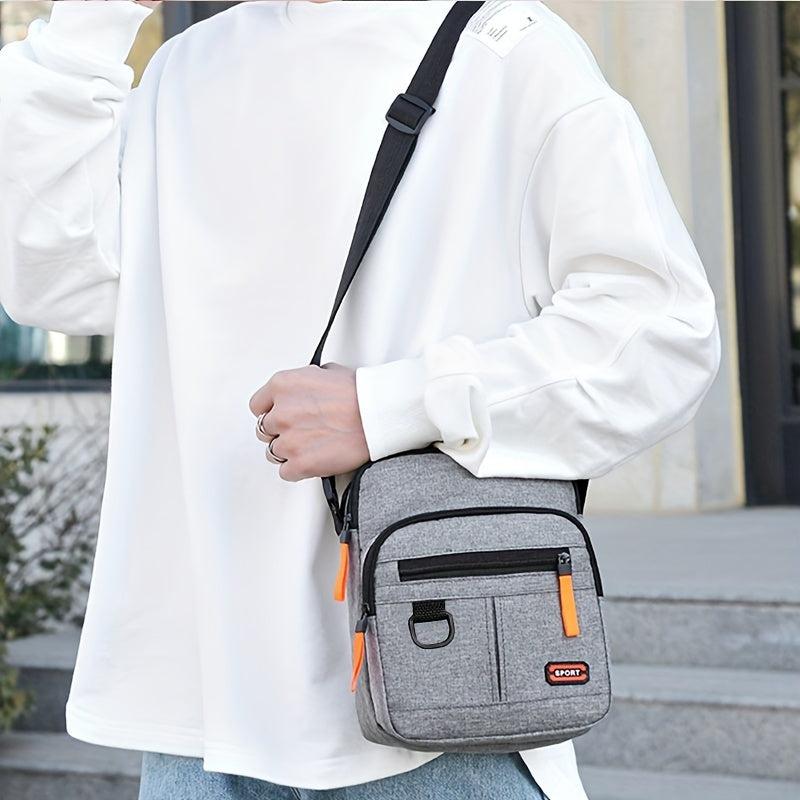 Men's Shoulder Bag Casual Crossbody Small Backpack Briefcase