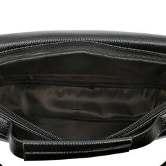 Men's Faux Leather Crossbody Bag Adjustable Strap Travel Everyday Use
