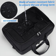 17.3in Laptop Storage Briefcase Waterproof Business Handbag