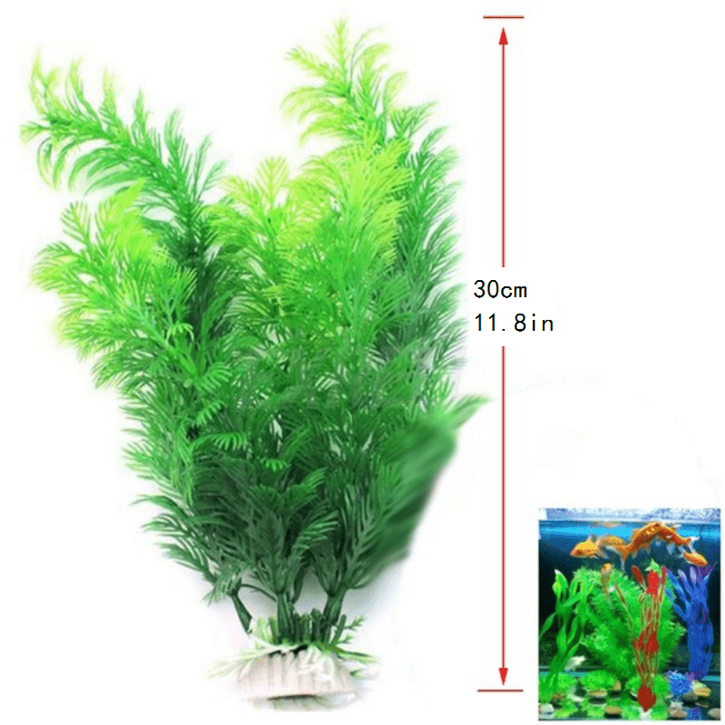 Green Velvet Tree Simulation Plant for Fish Tanks