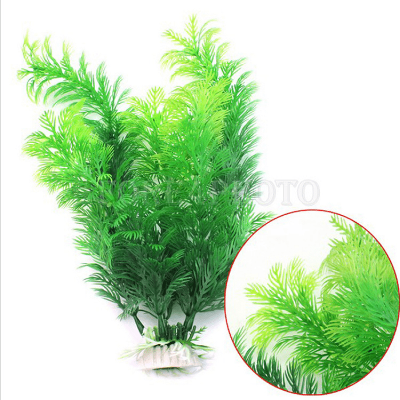 Green Velvet Tree Simulation Plant for Fish Tanks