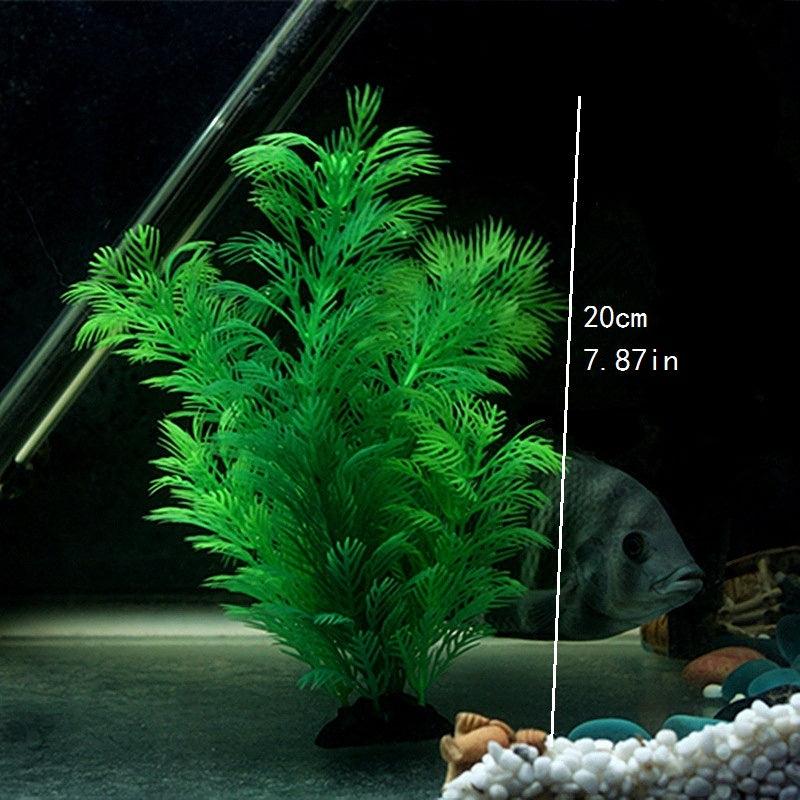 Green Velvet Tree Simulation Plant for Fish Tanks