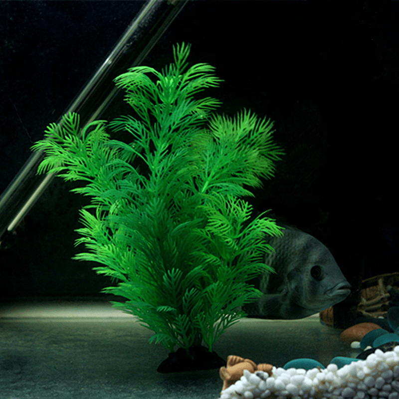 Green Velvet Tree Simulation Plant for Fish Tanks