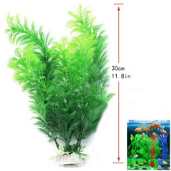 Green Velvet Tree Simulation Plant for Fish Tanks