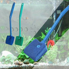 Fish Tank Brush Long Handle Double Sided Cleaning Aquarium Tools