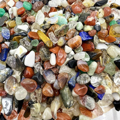 Mixed Crushed Stone Gravel for Fish Tank Decoration