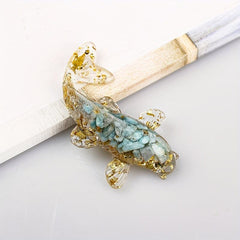 Resin Crystal Drop Glue Fish Small Ornaments Aquarium Decoration
