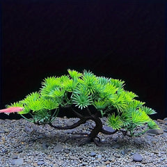 Fish Tank Simulation Tree Landscape Decoration