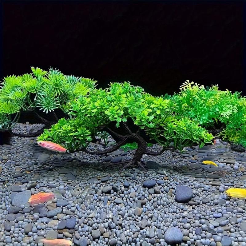 Fish Tank Simulation Tree Landscape Decoration