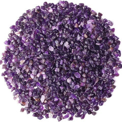 Amethyst Chips Crushed Stones for Positive Energy 0.22lb