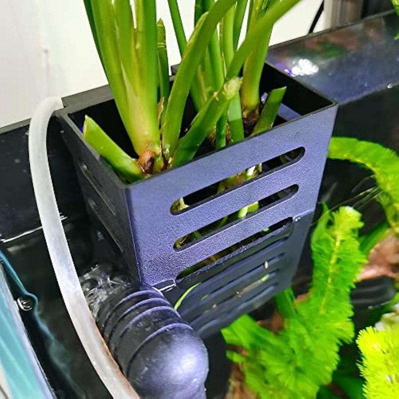 Aquatic Plant Holder for Hanging Aquariums - Ideal for Emersed Plants
