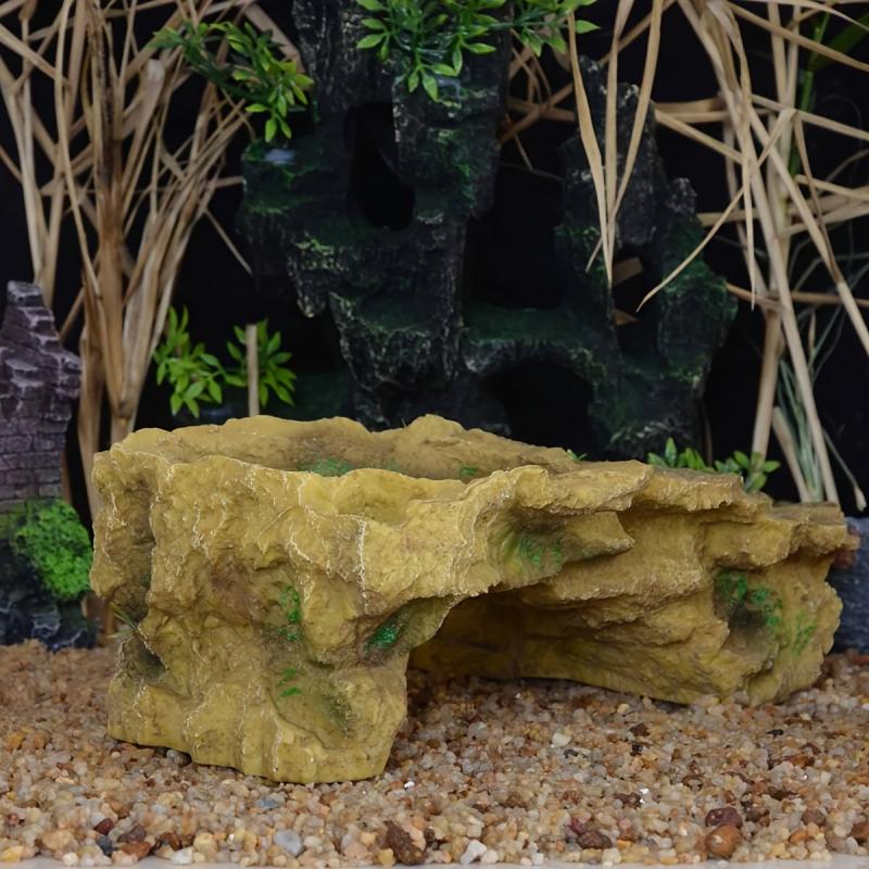 Turtle Basking Platform with Resin Dock & Hiding Cave