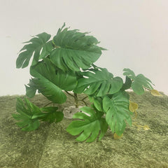 Artificial Rainforest Habitat Plant Decoration for Amphibian and Reptile Tanks