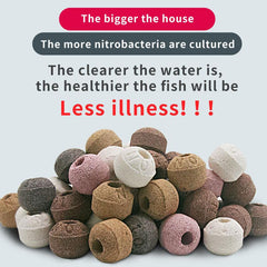 Ceramic Ring Fish Tank Filter Bacteria Purifying Water Stone