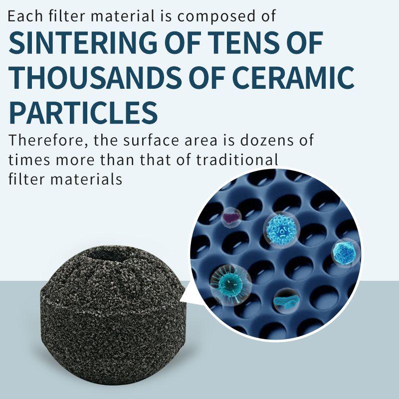 Ceramic Ring Fish Tank Filter Bacteria Purifying Water Stone