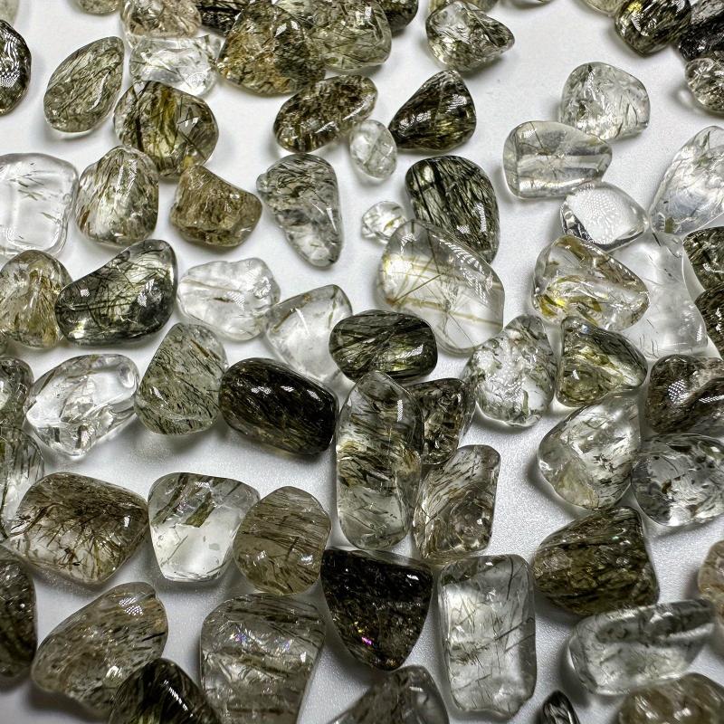 Green Tourmaline Healing Gravel for Aquarium Landscaping