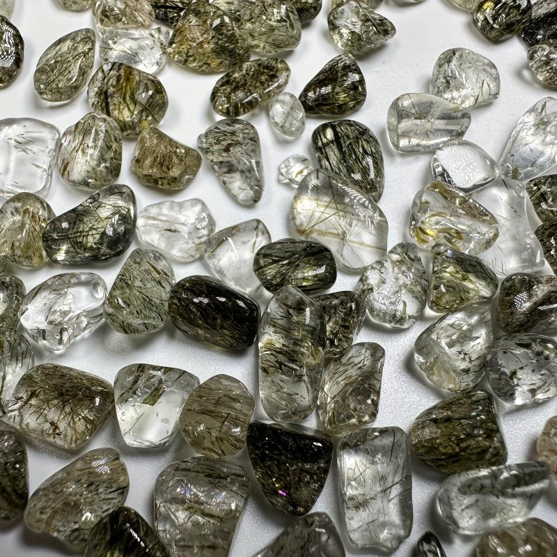 Green Tourmaline Healing Gravel for Aquarium Landscaping