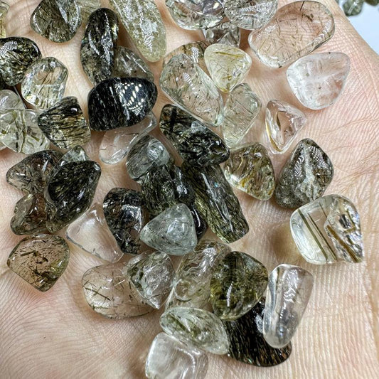 Green Tourmaline Healing Gravel for Aquarium Landscaping