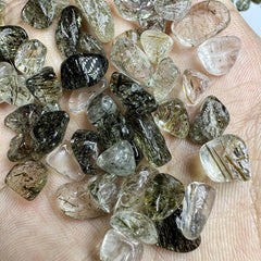 Green Tourmaline Healing Gravel for Aquarium Landscaping