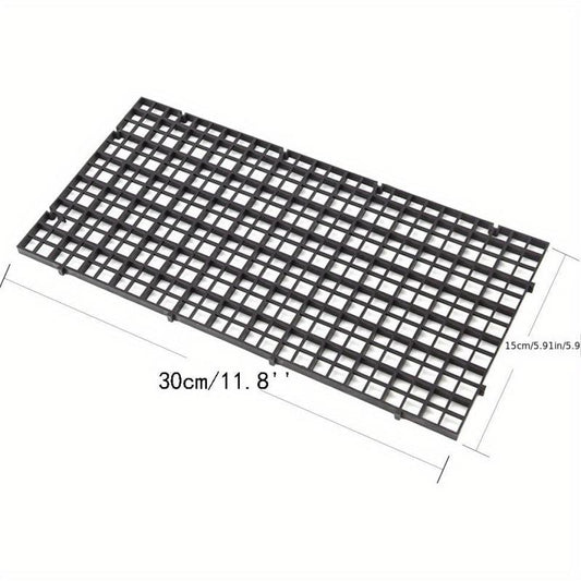 Aquarium Bottom Grid Plate Fish Tank Isolation Board Plastic Divider Tray