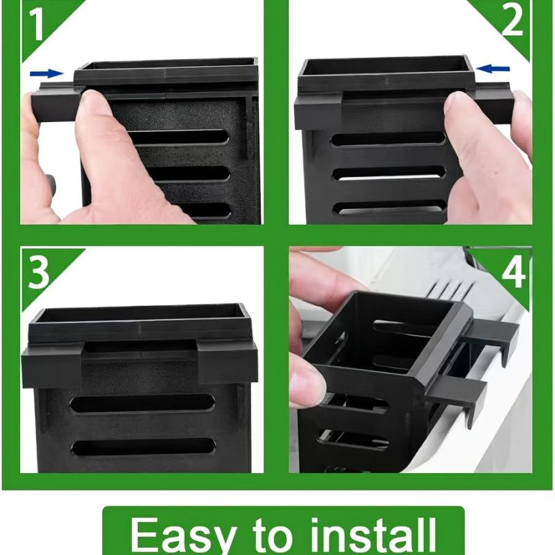 2pcs Hanging Aquarium Planter Cups Aquatic Plants Holder Fish Tank Decor