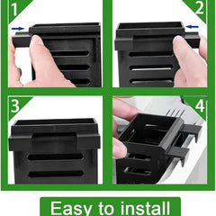 2pcs Hanging Aquarium Planter Cups Aquatic Plants Holder Fish Tank Decor