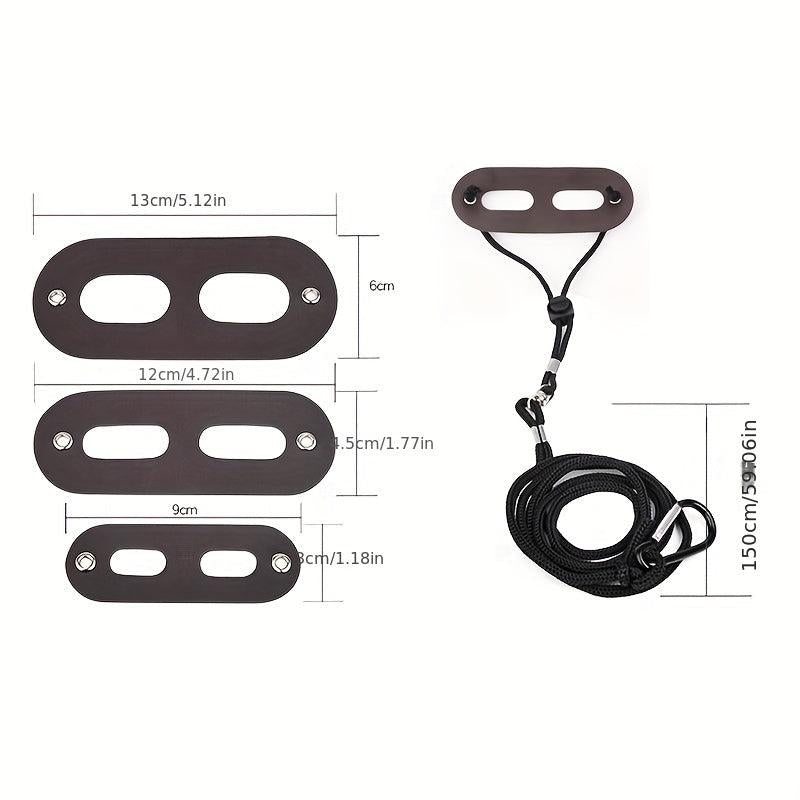 3pcs Leather Traction Leash for Small Reptiles - Outdoor Adventure Set