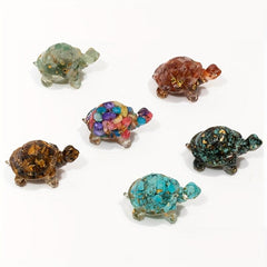 Turtle Crystal & Resin Home Decoration Aquarium Fish Tank For Living Room