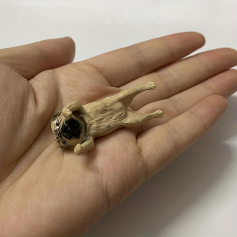 Cute Pug Dog Resin Aquarium Decor for Fish Tank