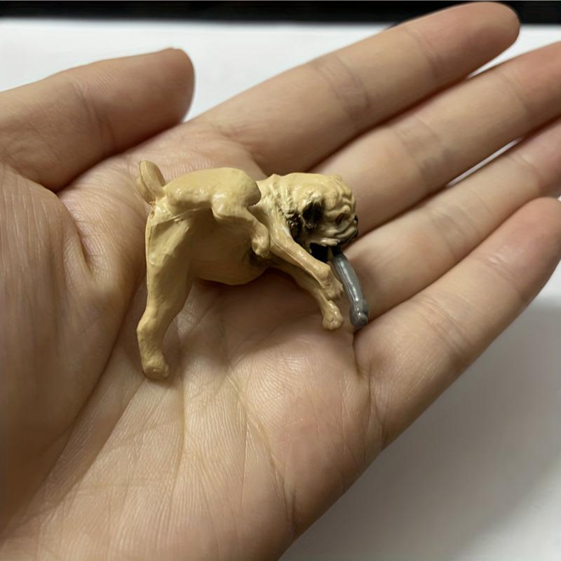 Cute Pug Dog Resin Aquarium Decor for Fish Tank