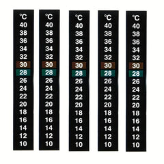 3pc 10-40 Degree Digital Fish Tank Thermometer Stickers