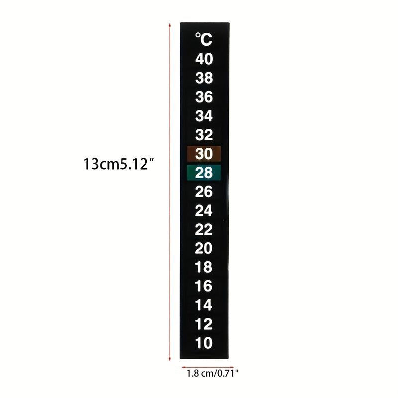 3pc 10-40 Degree Digital Fish Tank Thermometer Stickers