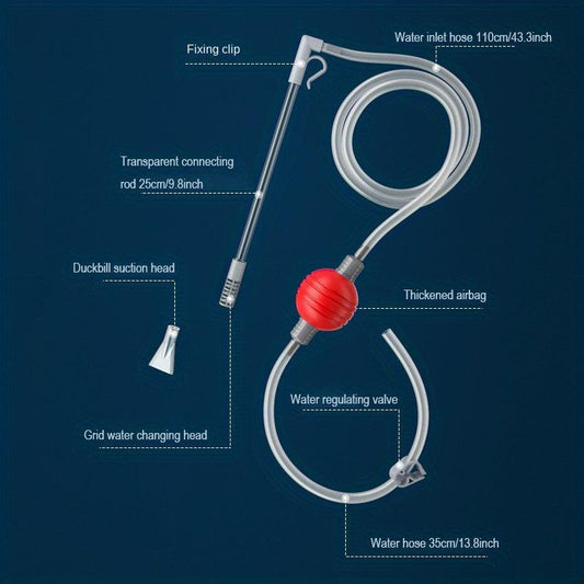 Aquarium Water Changer Cleaning Tool