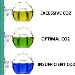Glass Nano CO2 Drop Checker Kit for Planted Aquariums