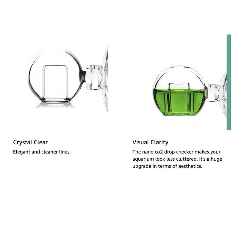 Glass Nano CO2 Drop Checker Kit for Planted Aquariums