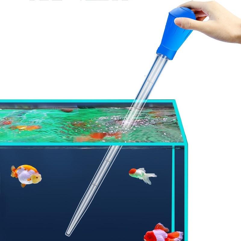 Fish Tank Water Changer Aquarium Dropper Pipette Feeder Water Cleaner