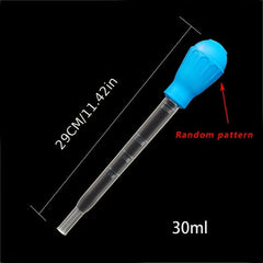 Fish Tank Water Changer Aquarium Dropper Pipette Feeder Water Cleaner