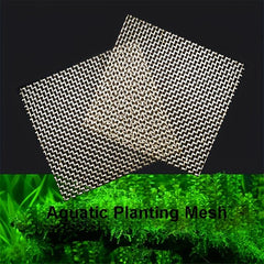 5pcs Water Grass Mesh Stainless Steel for Aquarium Fish Tank