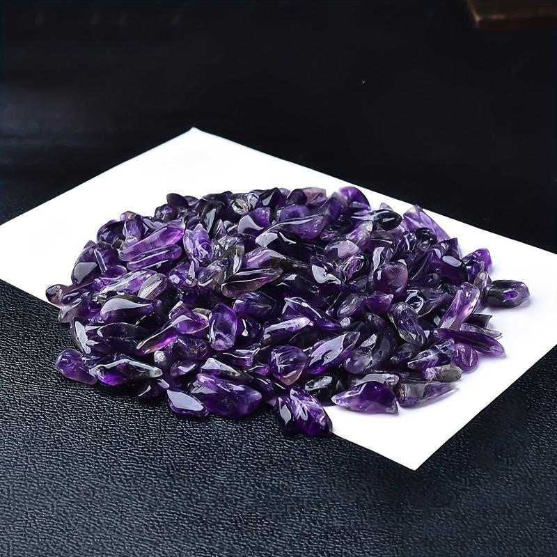 Natural Amethyst Chips Crushed Stones Healing Chakra Quartz Crystals