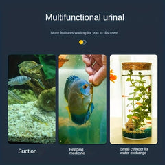 Aquarium Water Changer Dropper Brush Tool