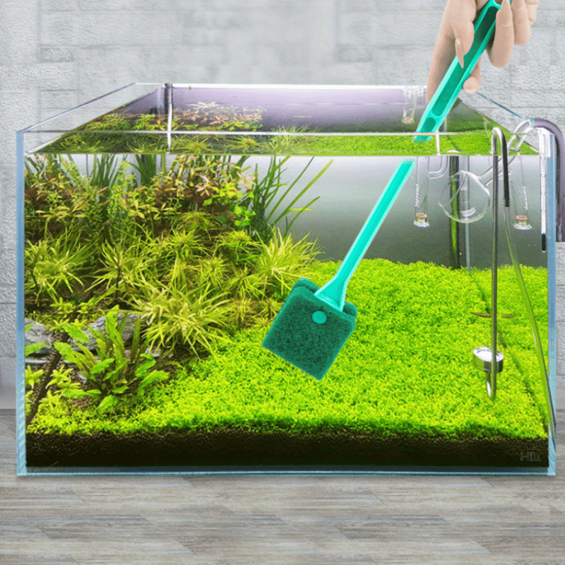 Aquarium Water Changer Dropper Brush Tool