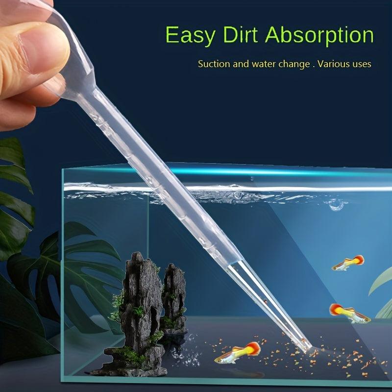 Aquarium Water Changer Dropper Brush Tool